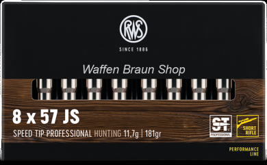 RWS SPEED TIP PROFESSIONAL Short Rifle 8x57 JS 11,7g, 180gr 