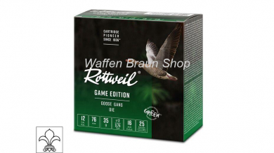 ROTTWEIL GAME EDITION GANS (Steel)* 12/76 3,75mm 35g  25 Stück 