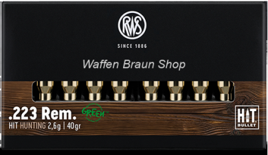 RWS .223 Rem HIT 2,6g 20 Stück 