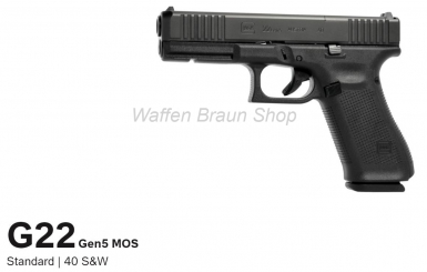 Glock 22 Gen5 FS M.O.S. .40 S&W 