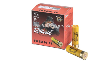 Rottweil Fasan FF 20/67,5 2,4 mm 25 Stück 