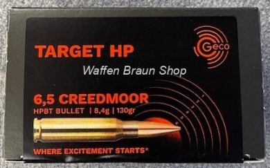 Geco 6,5 Creedmoor Target HP 