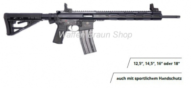 Schmeisser AR15 .22 lr 12,5“ Sport .22 lr 12,5“ 