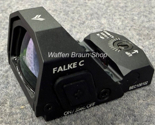 Falke C Reddot, 3MOA Dot inkl. Low Pic. Mount, Glock MOS Adap. 
