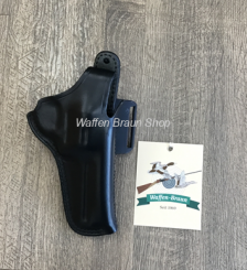 Sickinger Holster Patrol-Man S&W 4” L-Frame, GP100, King Cobra, Taurus M66/689 Schwarz 