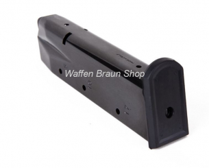 Magazin SPORT P226 mit gummierter Bodenplatte, Kal 9mm x 19, 17 Schuss 