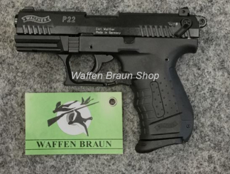 Walther P22 schwarz 9mm P.A.K. 
