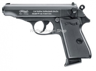 Walther PP black 9mm P.A.K. 