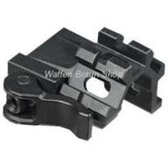 UTG Quad-Rail/Single Slot Angle Mount w/QD Lever Mount 