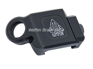 UTG Low-Pro Picatinny-Mount abgewinkelter QD-Sling-Schwenkadapter 