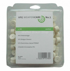VFG Laufreiniger für Flinten "comfort".16 . Die Laufreiniger bestehen aus reinem Merino-Wollfilz. 