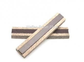 VFG 2 Magnetische Filzbacken 125x25x12mm. Magnetische Filzbacken für Schraubstöcke, Backenbreite 12 