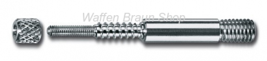 VFG Adapter für Putzstöcke Kal.7mm bis .45 inkl. Rändelmutter zum Fixieren der Filze 