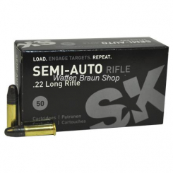SK Randfeuerpatronen Semie-Auto Rifle .22 lr 40 grain 50 Stück 