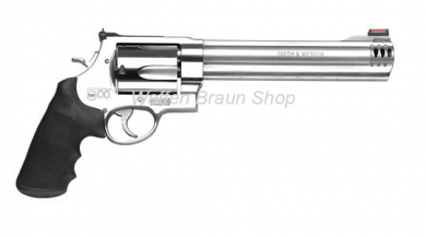 S&W Rev. Mod. 500 Hi-Viz, cal. .500 S&W Mag., 8 3/8", stainless 