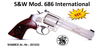Smith & Wesson Mod 686 International .357 Mag 6 Zoll matt 