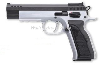 Tanfoglio Pistole T97L Match - Combo, Duotone cal. .45 ACP, SA-Abzug, mit WS cal. 9 mm 
