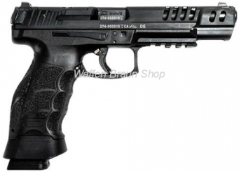 HK-Pistole SFP9-OR Match PUSH-BUTTON, Kal. 9 mm Luger, schwarz,inkl. drei 20-Schuss Mag. 