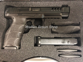 HK-Pistole SFP9L-Optical Ready, Kal. 9 mm x 19, schwarz, inkl. zwei 15-Schuss Magazine 