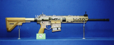 HK SLB Mod. MR 308 A3-Version, cal. .308, 16,5" sandfarben (RAL8000) 