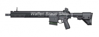 Heckler & Koch SLB Mod. MR 308-28, A3-Version, cal. .308, schwarz, 51cm Lauflänge 