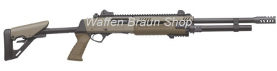 Fabarm PF STF12 12/76 Flat Earth Finish 56cm mit Telescopschaft 
