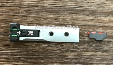 "Fiber Optic"  Mikrometer-Visier mit Kon zum Verstiften 