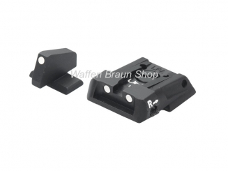 LPA Mikrometer-Visier "SPS", 3-Punkt, inkl. Korn für CZ SP01, Shadow, Shadow 2, Shadow 2 Orange 