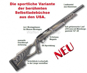 Ruger 10/22 Target Lite .22 l.r. Lochschaft 