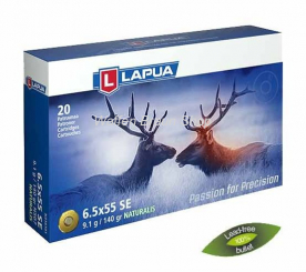 Lapua 6,5x55 Naturalis 9,1 gr. a20 st.#EO2912"" 