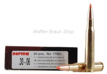 NORMA .30-06 ACCUBOND 11,7G 180GR 20 Stück 