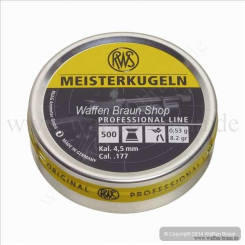 PROF-L MEISTER 4,5MM Ø4,49 0,53G Luftgewehrmunition 