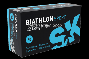 SK Randfeuerpatronen .22lr Biathlon Sport 50 Stück 