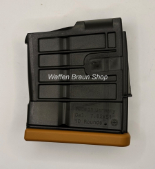 10-Schuss Magazin f. MR308, Kal. .308 Win., Kunststoff, mit Magazinboden Ral 8000 