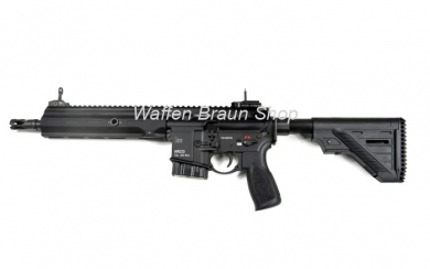 Heckler & Koch HK SLB MR223, A3-Version, Kal. .223 Rem., 14,5", schwarz, geschl. Handschutz 