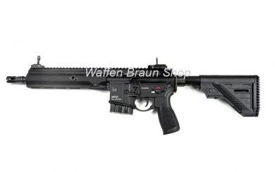 Heckler & Koch HK SLB MR223, A3-Version, Kal. .223 Rem., 11", schwarz, geschl. Handschutz 