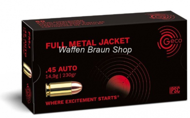 GECO PATR .45 ACP VM 50 STK 