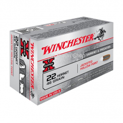 Winchester 22 Hornet,SUPER-X,46gr,HOLLOW POINT,50 Stück 