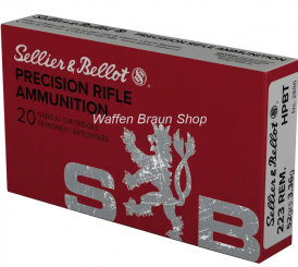 S+B .223 Rem. OTM HPBT 3,4g/52grs 20 Stück 