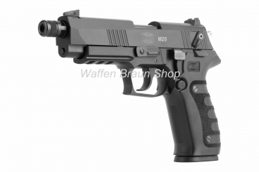 Mauser M20 Black Ceracote SD .22lr - Selbstladepistole 
