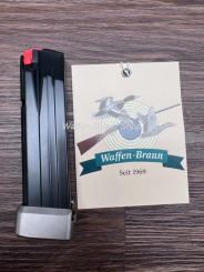 Magazin Walther 15+2 Schuss, Alu-Magazinverlängerung schwarz, , PPQ M Steel 