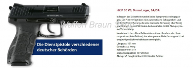 Heckler & Koch P30 9mm Para V3 