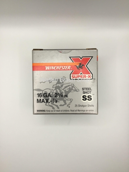 Winchester Super X Kal. 16 Steel Shot No. 2   #XS162 