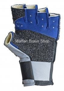 ahg-COMFORT SHORT Gr.L Offener 5-Finger-Handschuh aus einer Kombination von Leder und atmungsaktive 