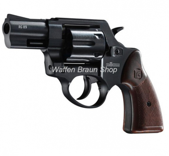 RÖHM RG 89 brüniert 6 Schuss Kal. 9x19 