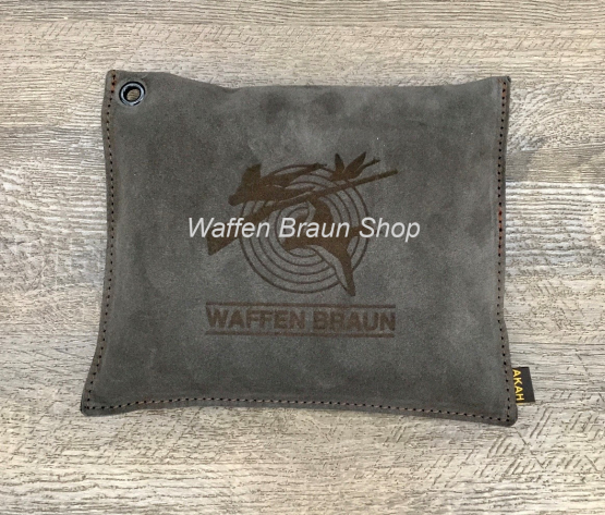 Gewehrauflage Velourleder braun "Waffen Braun" 