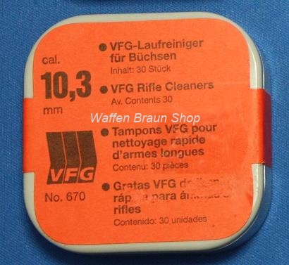 VFG-Laufreiniger für Büchsen, No. 670, 10,3 mm 