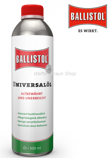 BALLISTOL OEL       0,5 LTR. 