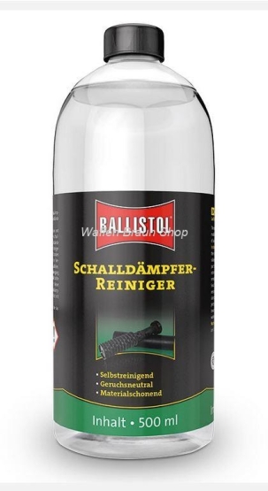 BALLISTOL Schalldämpfer-Reiniger 0,5 Liter Flasche 