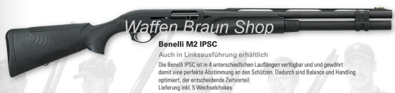 Benelli Selbstladeflinte - M2 IPSC - 12/76 / LL 61cm / MC 